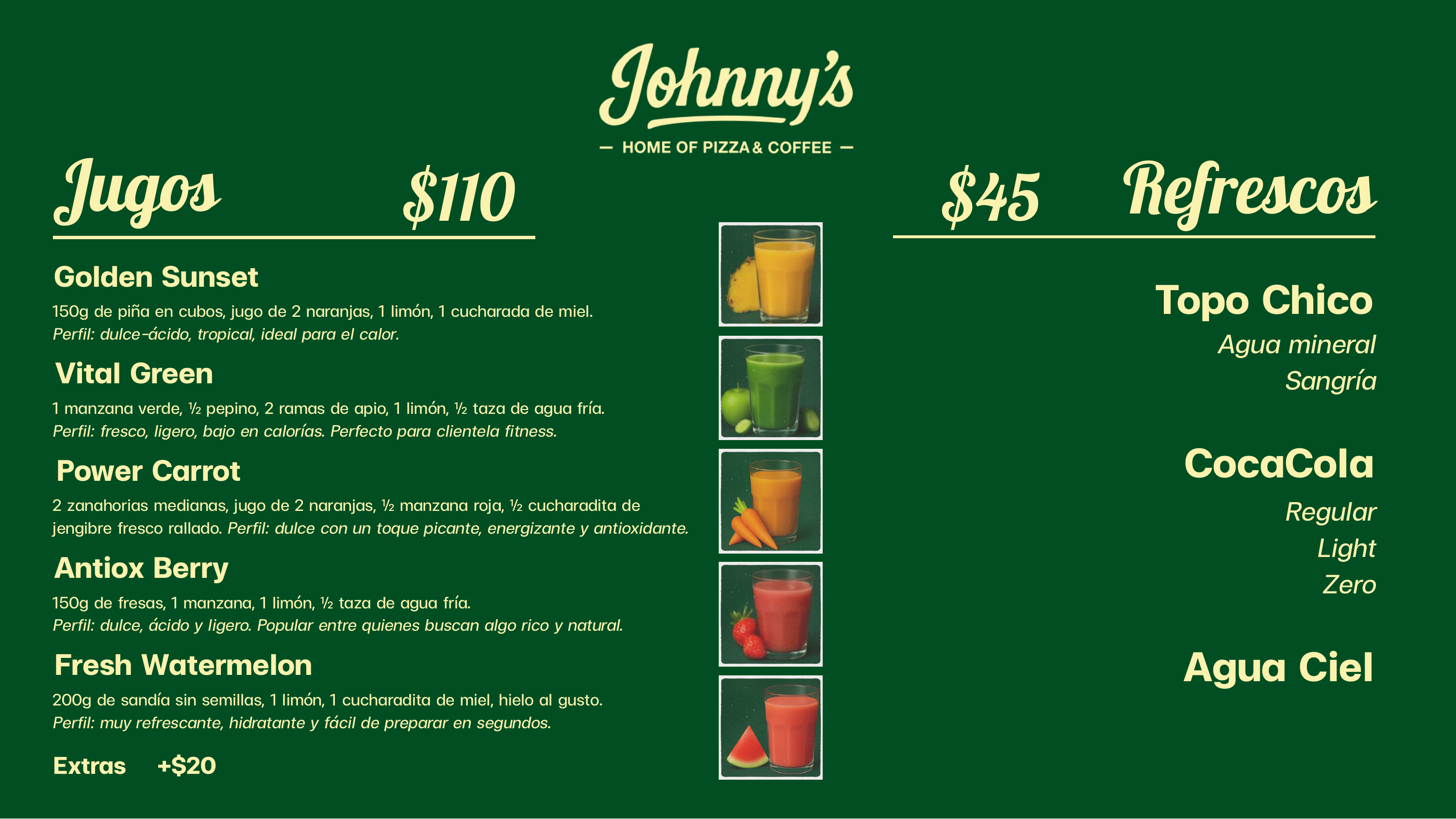 Detalle de barra para Golden Sunset